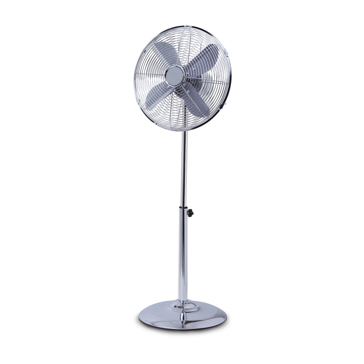 Ventilator chroom staand 40 cm Diamant Ventilator chroom staand 40 cm Diamant