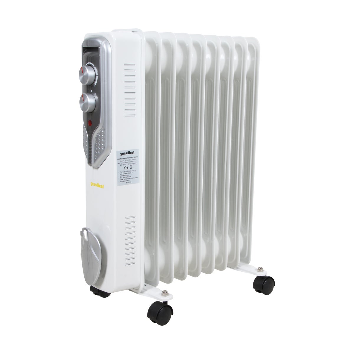 Radiatorheater HR-9 2000W Sun Heat Radiatorheater HR-9 2000W Sun Heat