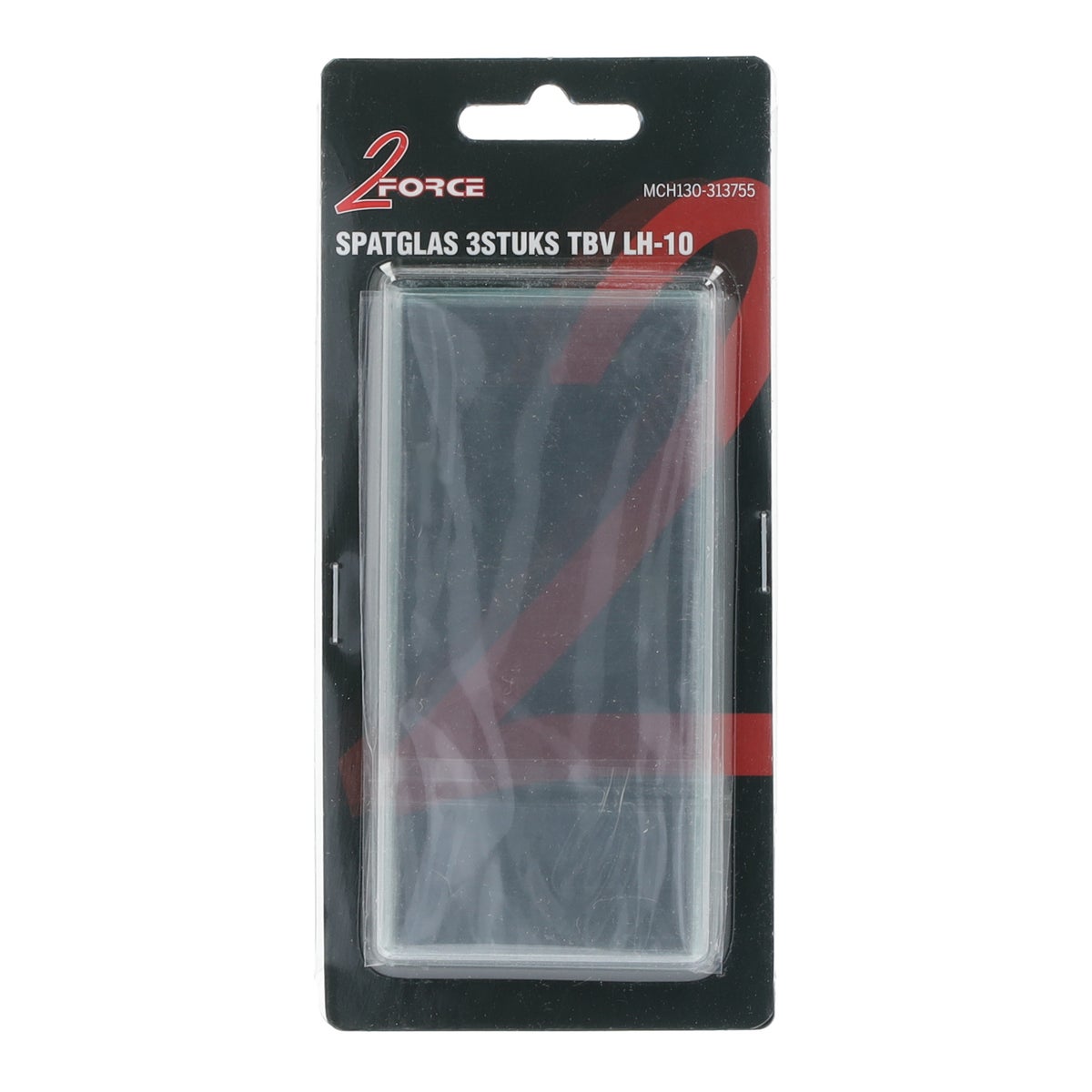 Spatglas 3 stuks tbv LH-10 2-force Spatglas 3 stuks tbv LH-10 2-force