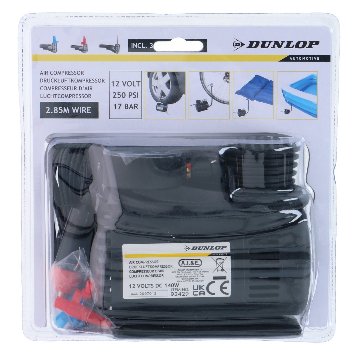 Compressor mini 12v Dunlop Compressor mini 12v Dunlop