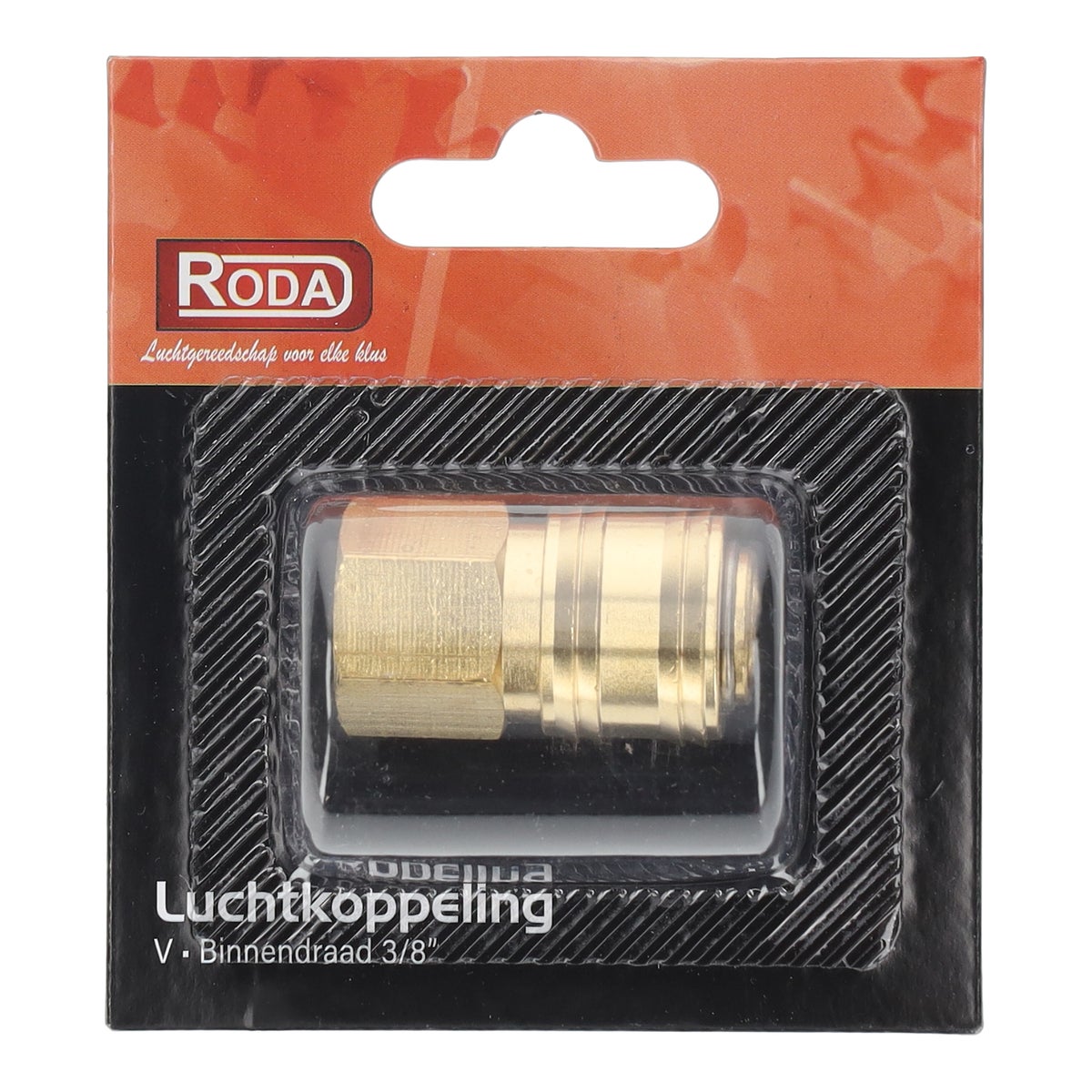 Luchtkoppeling BI - V 3/8 Roda Luchtkoppeling BI - V 3/8 Roda