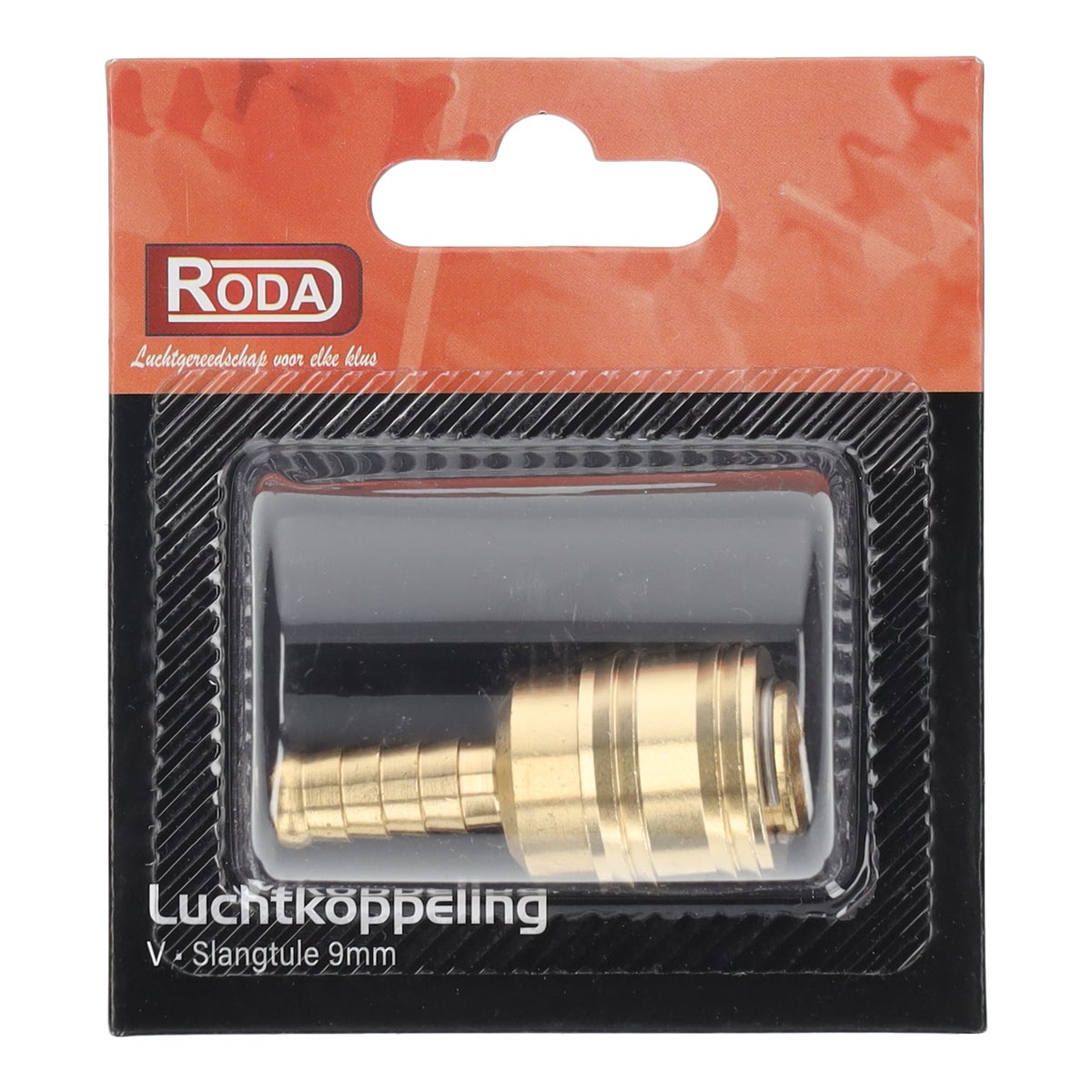 Luchtkoppeling Tule - V 9 mm Roda Luchtkoppeling Tule - V 9 mm Roda