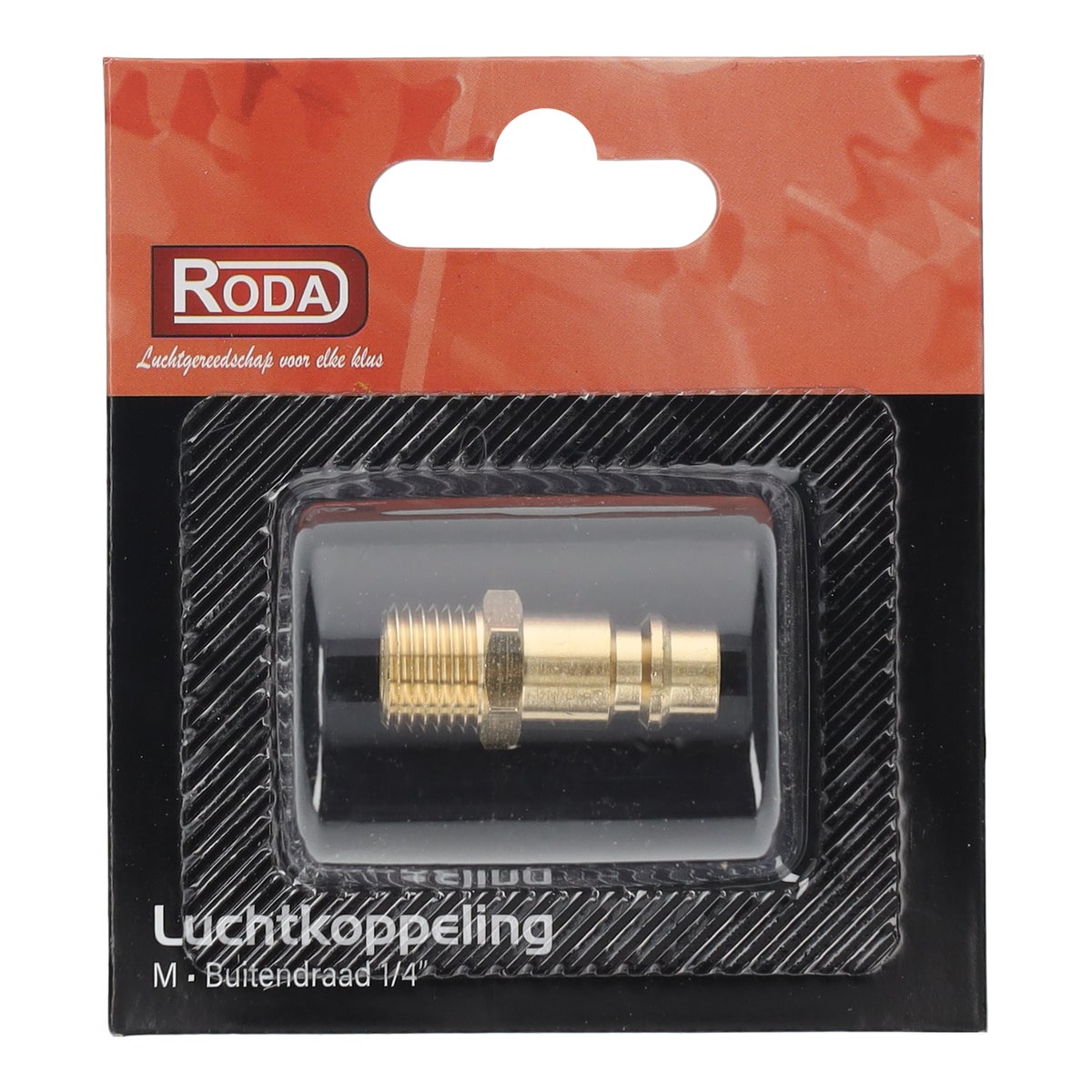 Luchtkoppeling BU - M 1/4 Roda Luchtkoppeling BU - M 1/4 Roda