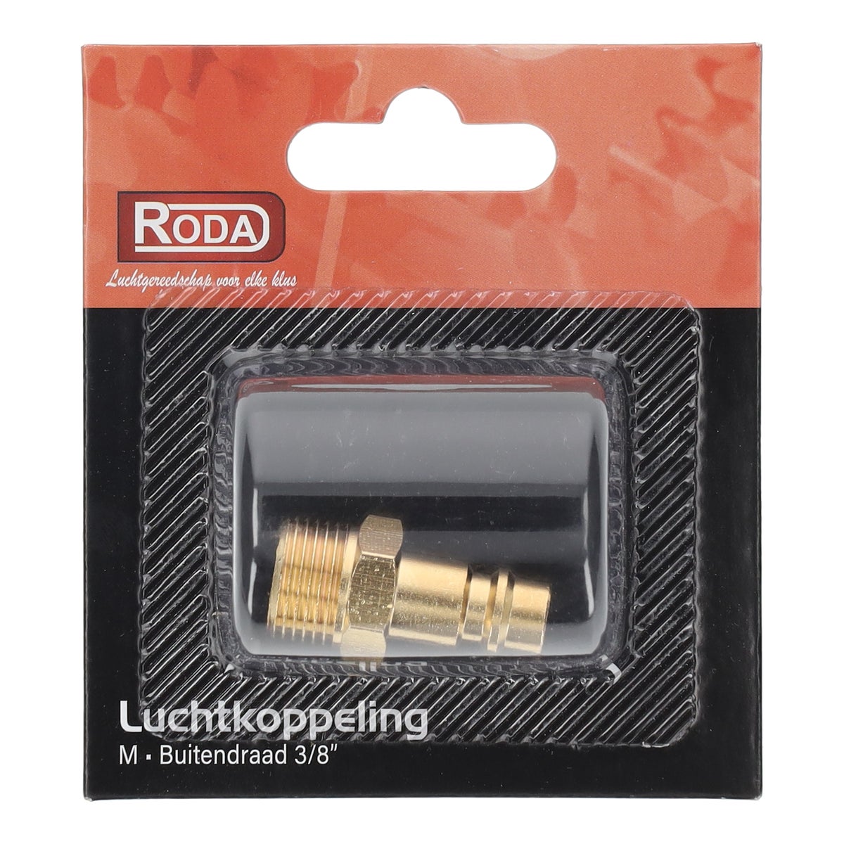 Luchtkoppeling BU - M 3/8 Roda Luchtkoppeling BU - M 3/8 Roda