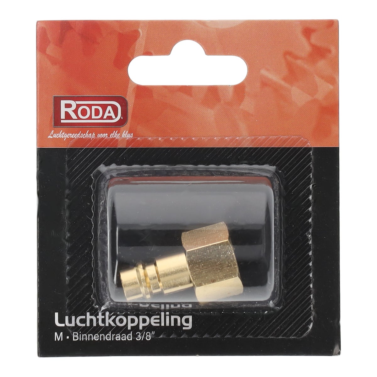 Luchtkoppeling BI - M 3/8 Roda Luchtkoppeling BI - M 3/8 Roda
