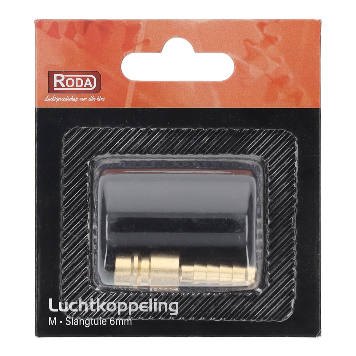 Luchtkoppeling Tule - M 6 mm Roda Luchtkoppeling Tule - M 6 mm Roda