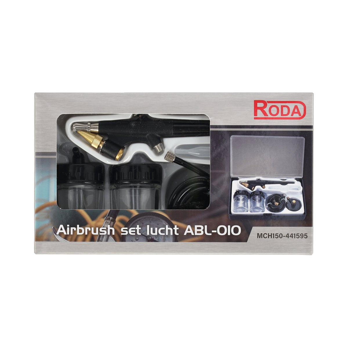 Airbrush set lucht ABL-010 Roda Airbrush set lucht ABL-010 Roda