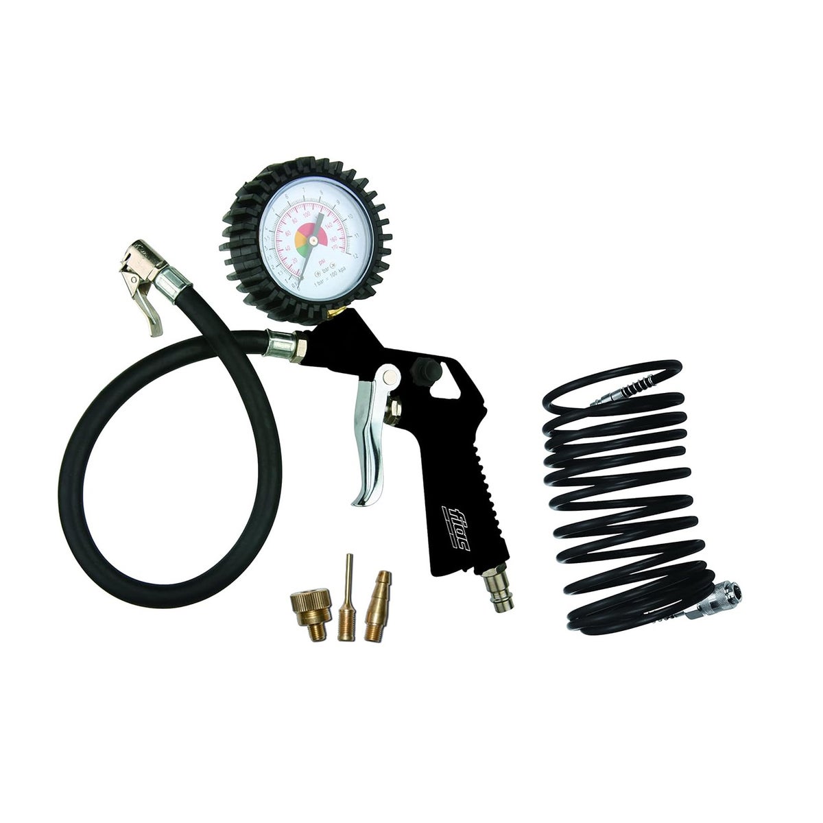 Bandenpomp met slang 5-delig Fiac Bandenpomp met slang 5-delig Fiac