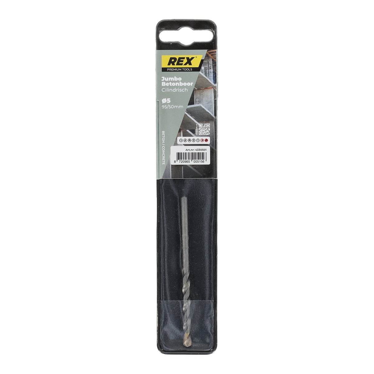 Betonboor Jumbo 5 mm Rex Betonboor Jumbo 5 mm Rex