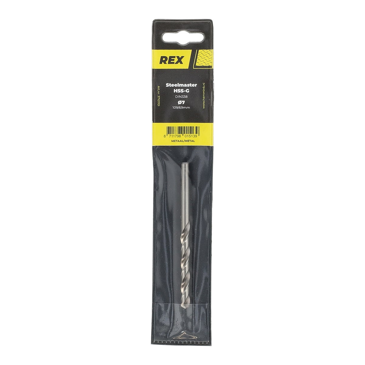Metaalboor steelmaster-HSS 7.0 mm Rex Metaalboor steelmaster-HSS 7.0 mm Rex