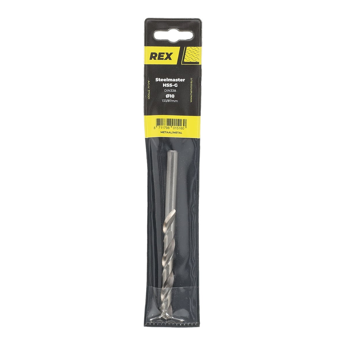 Metaalboor steelmaster-HSS 10.0 mm Rex Metaalboor steelmaster-HSS 10.0 mm Rex