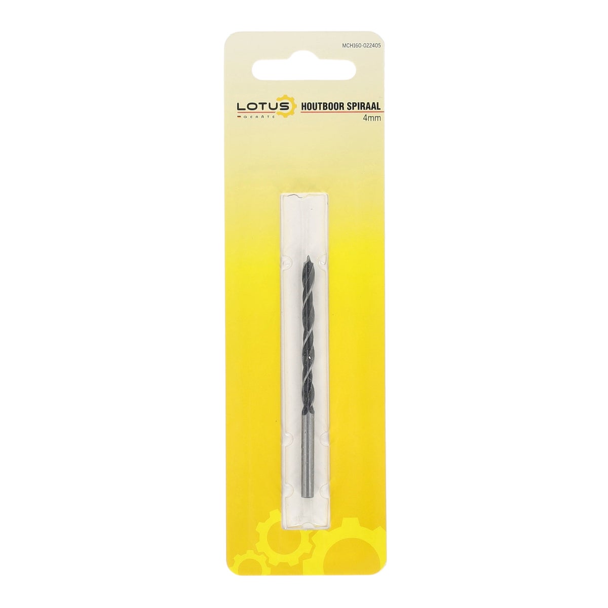 Houtboor spiraal 4 mm Lotus Houtboor spiraal 4 mm Lotus