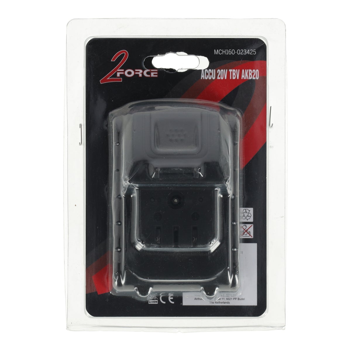 Accu 20V tbv Akb20 2-force Accu 20V tbv Akb20 2-force