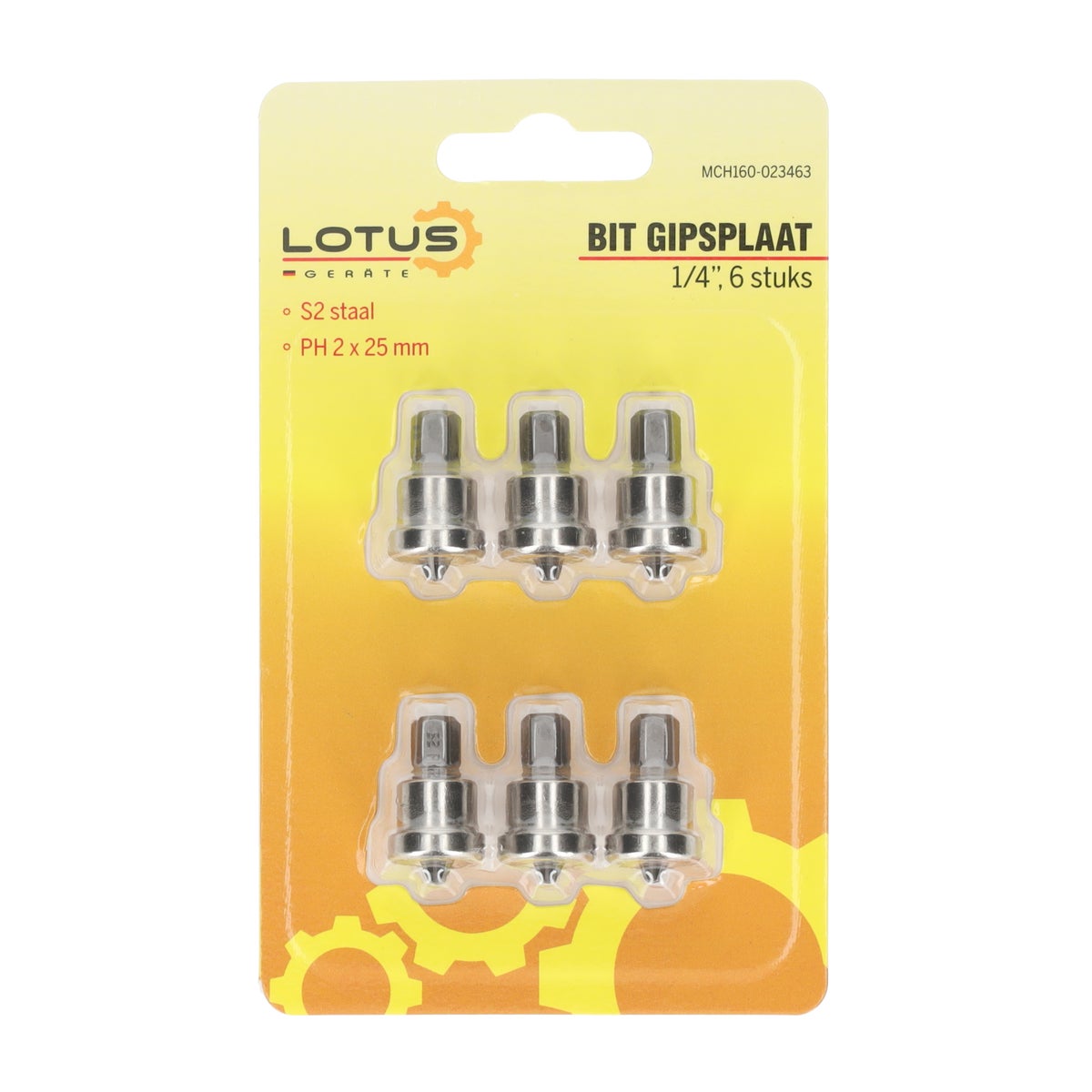Bit gipsplaat 6 stuks Lotus Bit gipsplaat 6 stuks Lotus