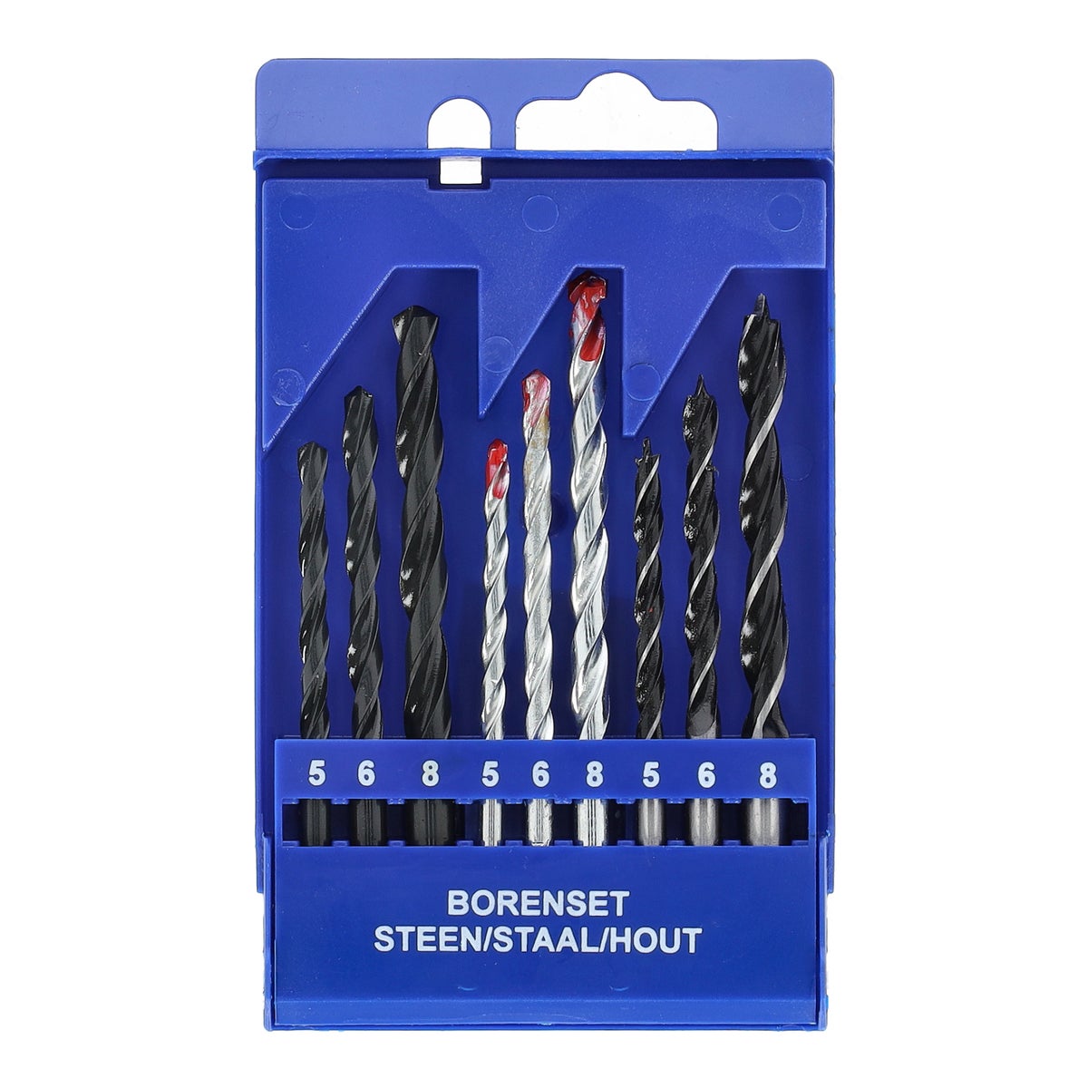 Borenset steen/staal/hout Westham Borenset steen/staal/hout Westham