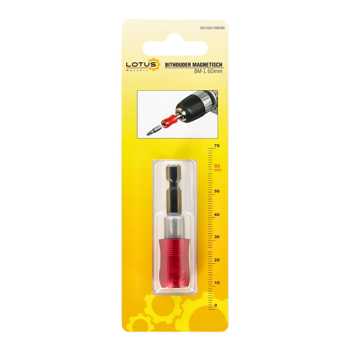 Bithouder magnetisch BM-1 Lotus Bithouder magnetisch BM-1 Lotus