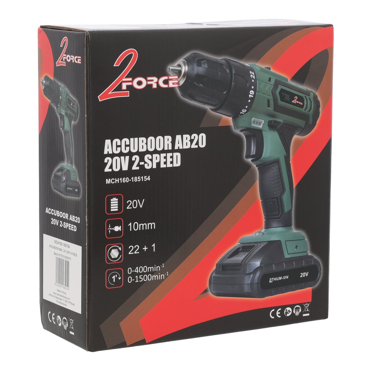 Accuboor AB20 20V 2SP Accuboor AB20 20V 2SP