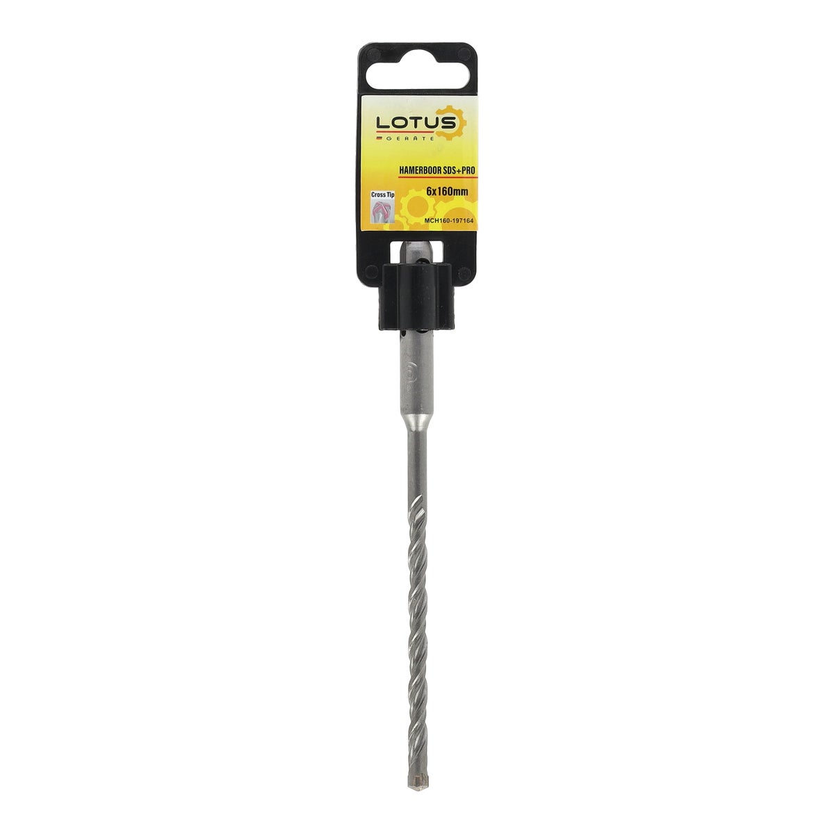 Hamerboor SDS+ pro 6 x 160 mm Lotus Hamerboor SDS+ pro 6 x 160 mm Lotus