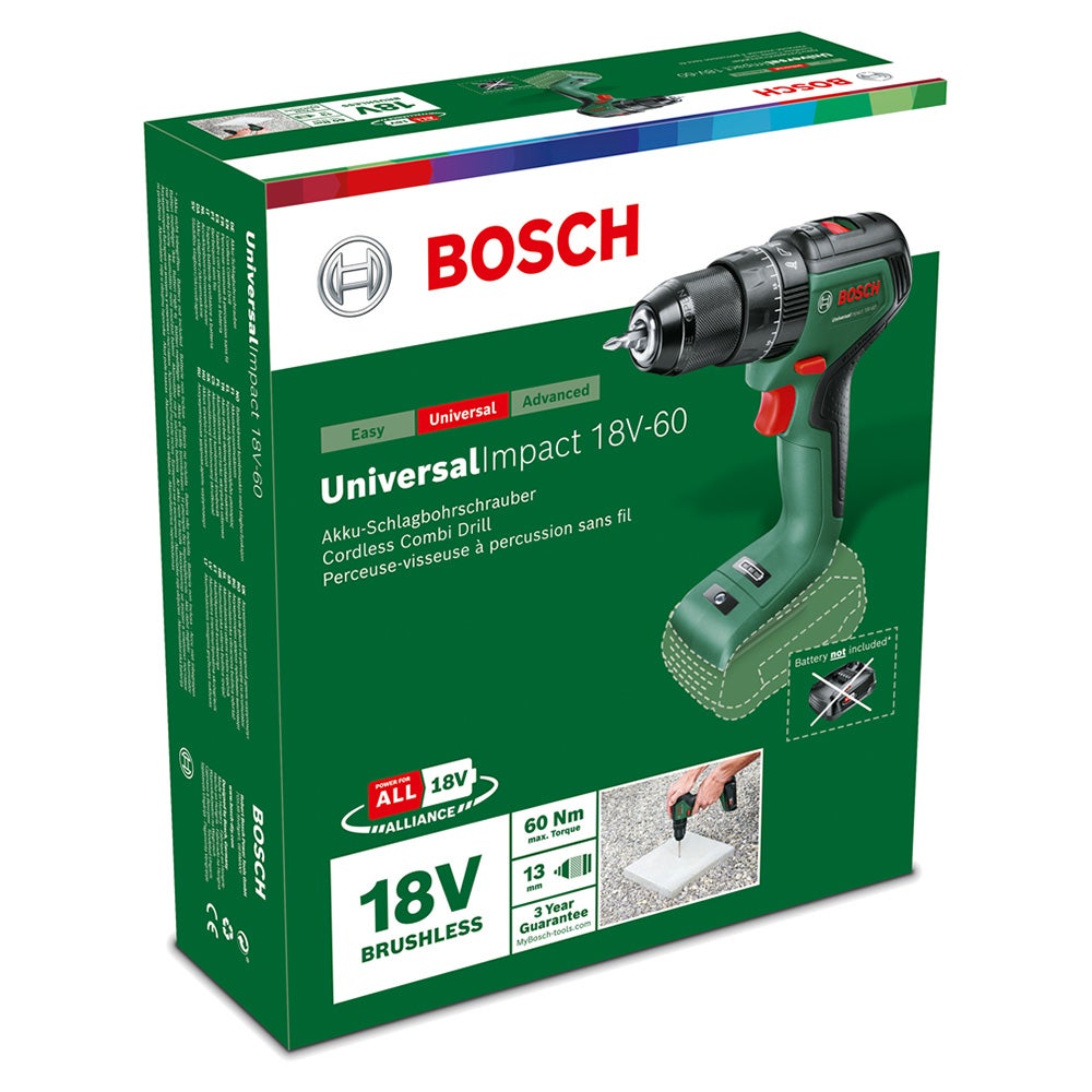 Accuklopboor 18V-60 Bare Accuklopboor 18V-60 Bare