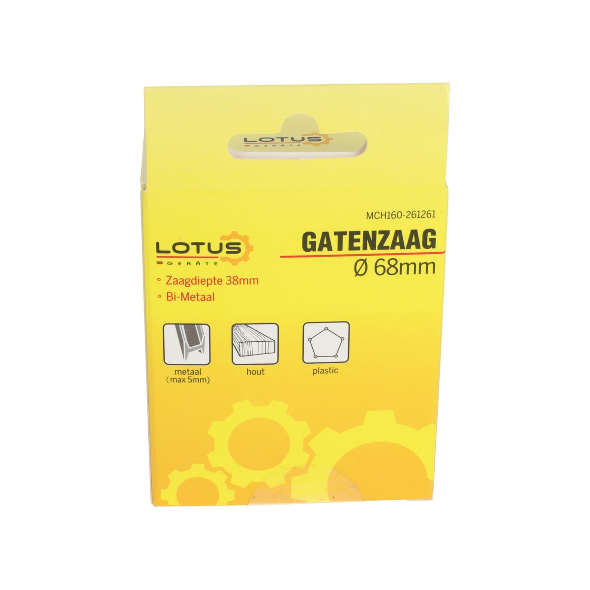 Gatenzaag 68 mm pro Lotus Gatenzaag 68 mm pro Lotus