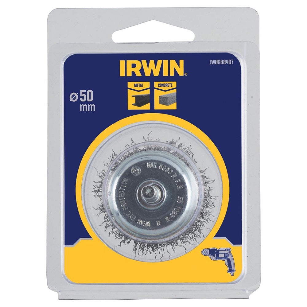 Komstaaldraadborstel Ø50 mm Irwin Komstaaldraadborstel Ø50 mm Irwin