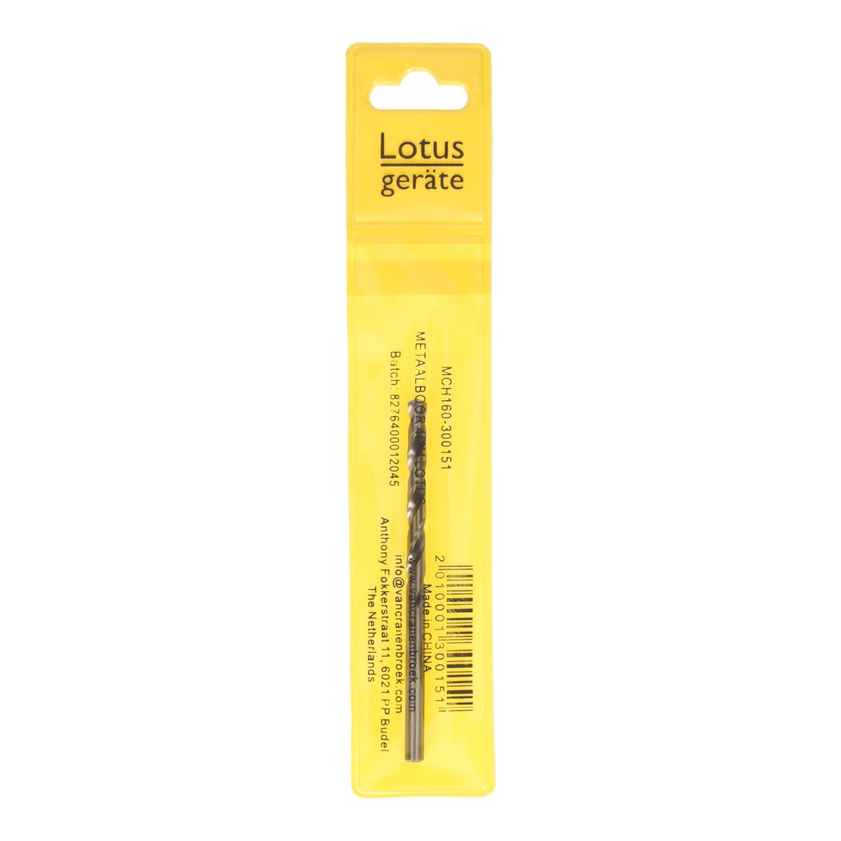 Metaalboor 4 mm Lotus Metaalboor 4 mm Lotus