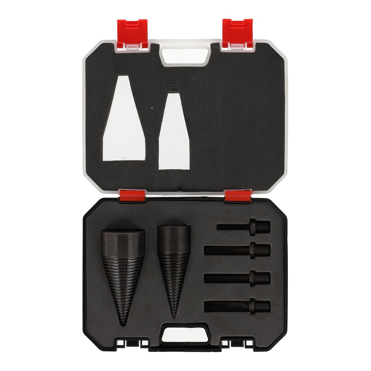 Kloofwig set boormachine met koffer-6-delig Kloofwig set boormachine met koffer-6-delig