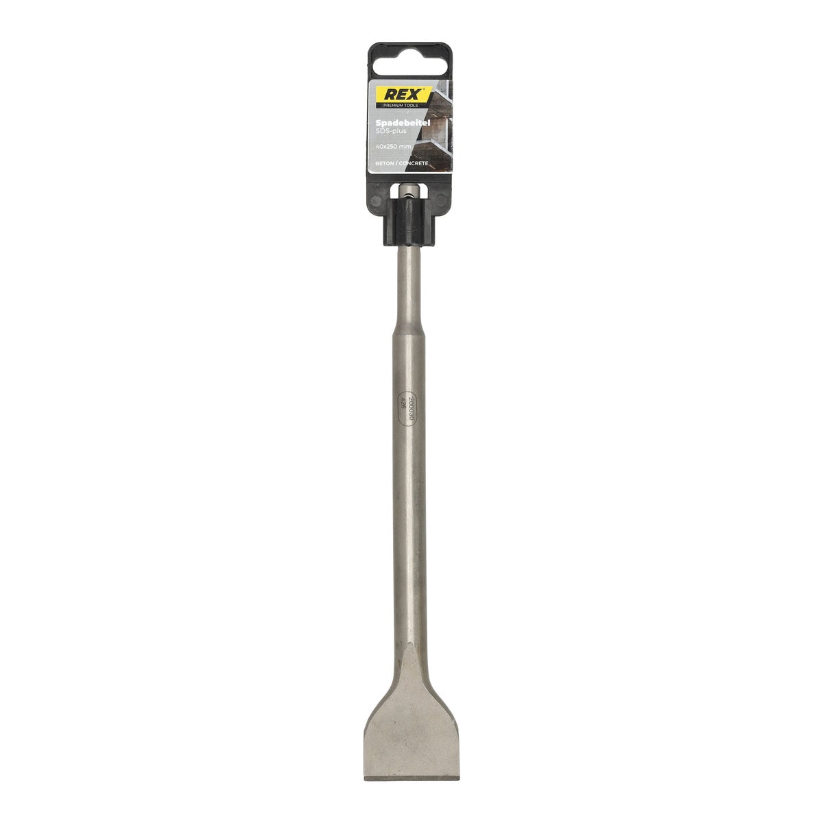 Rex spadebeitel 40 mm met SDS-aansluiting Rex spadebeitel 40 mm met SDS-aansluiting