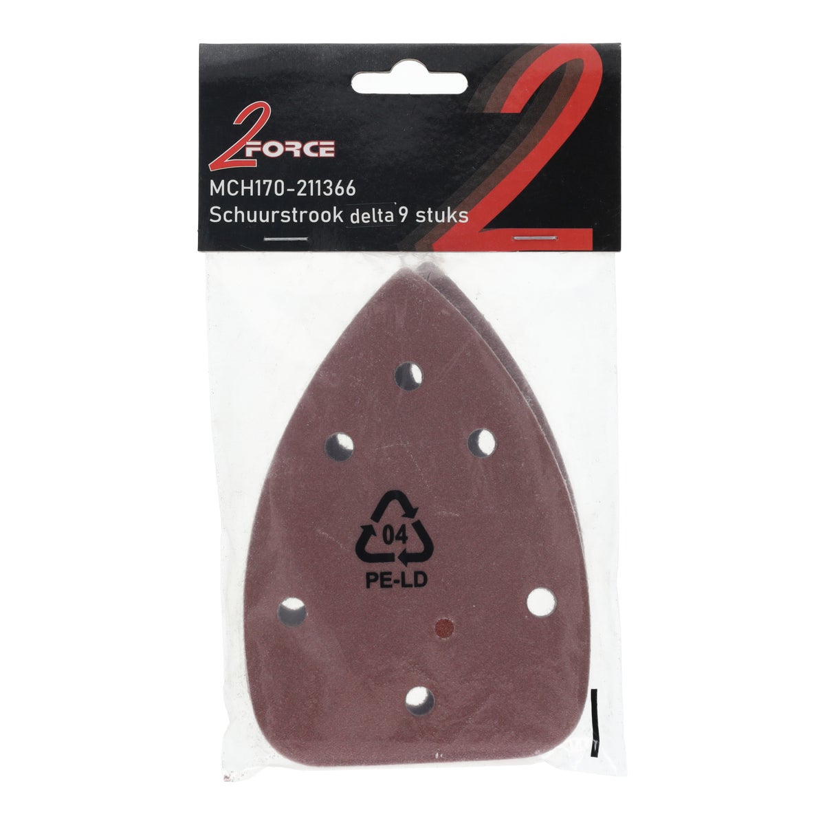 Schuurstrook Delta 9 stuks 2-force Schuurstrook Delta 9 stuks 2-force