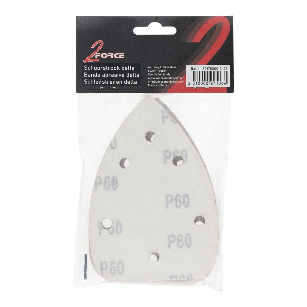 Schuurstrook Delta 9 stuks 2-force Schuurstrook Delta 9 stuks 2-force