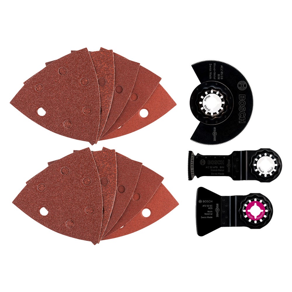 Multitool accessoireset Starlock universeel 13-delig Multitool accessoireset Starlock universeel 13-delig