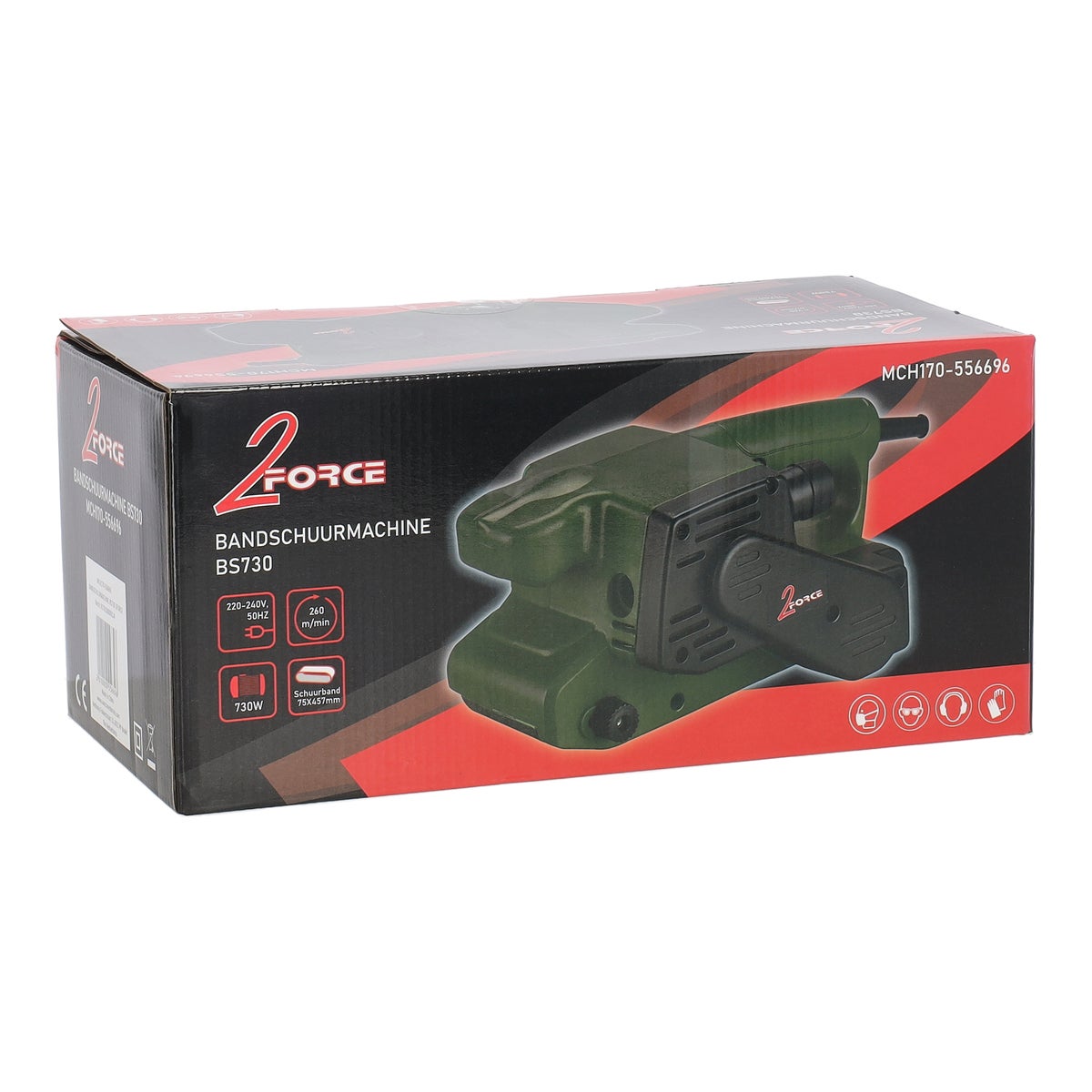 Bandschuurmachine BS730 2-Force Bandschuurmachine BS730 2-Force