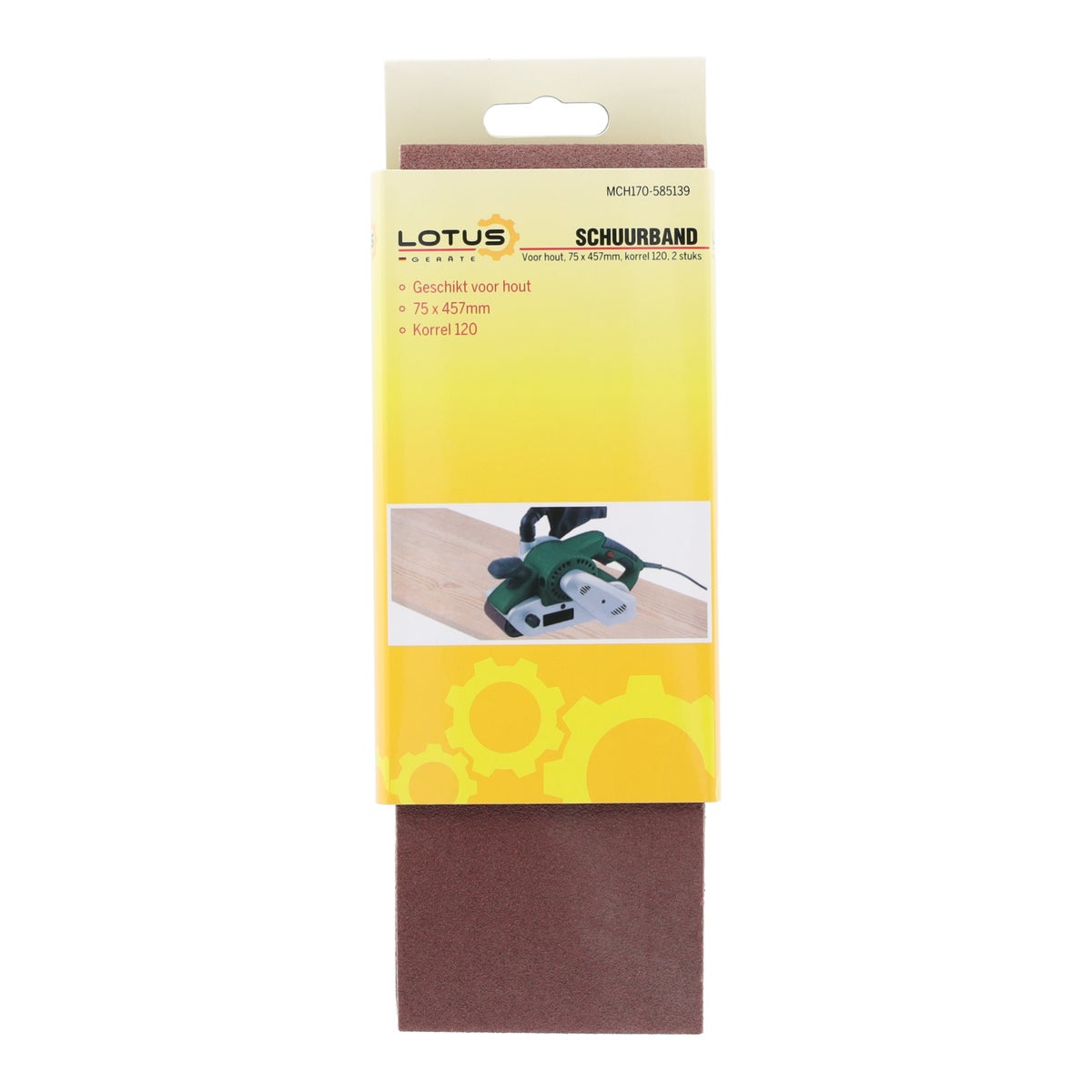 Schuurband hout 75 x 457 x 120 Schuurband hout 75 x 457 x 120