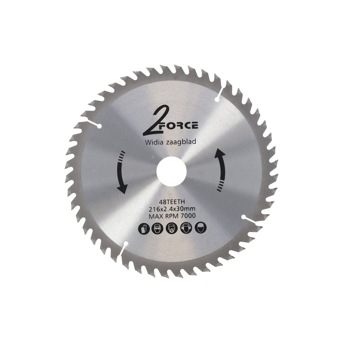 Zaagblad Ø216 mm 30as 48T 2-Force Zaagblad Ø216 mm 30as 48T 2-Force