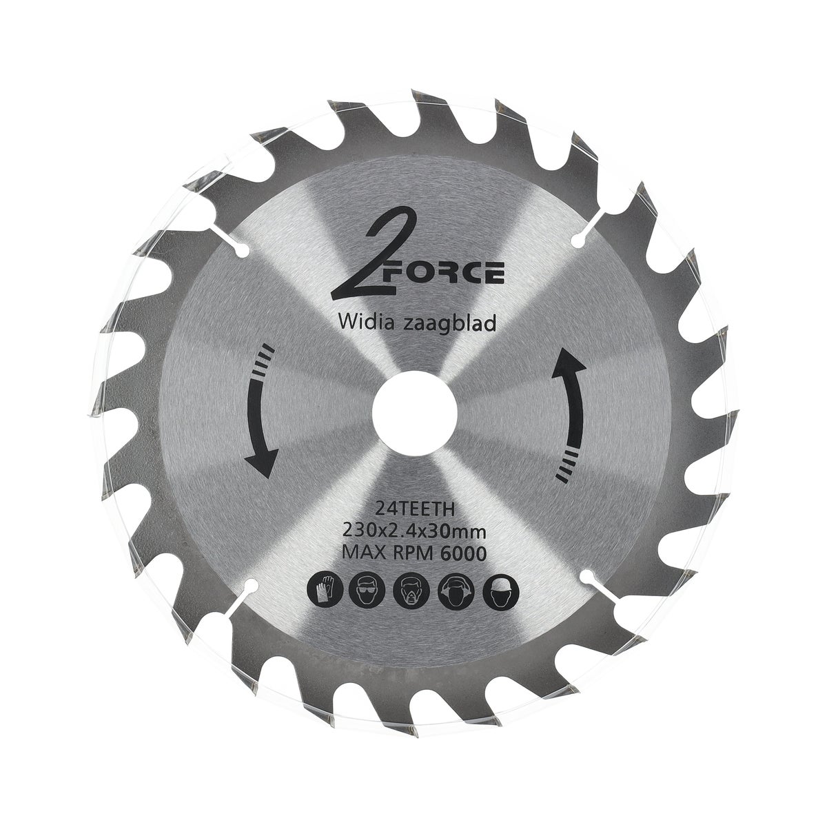 Zaagblad Ø230 mm 30as 24T 2-force Zaagblad Ø230 mm 30as 24T 2-force