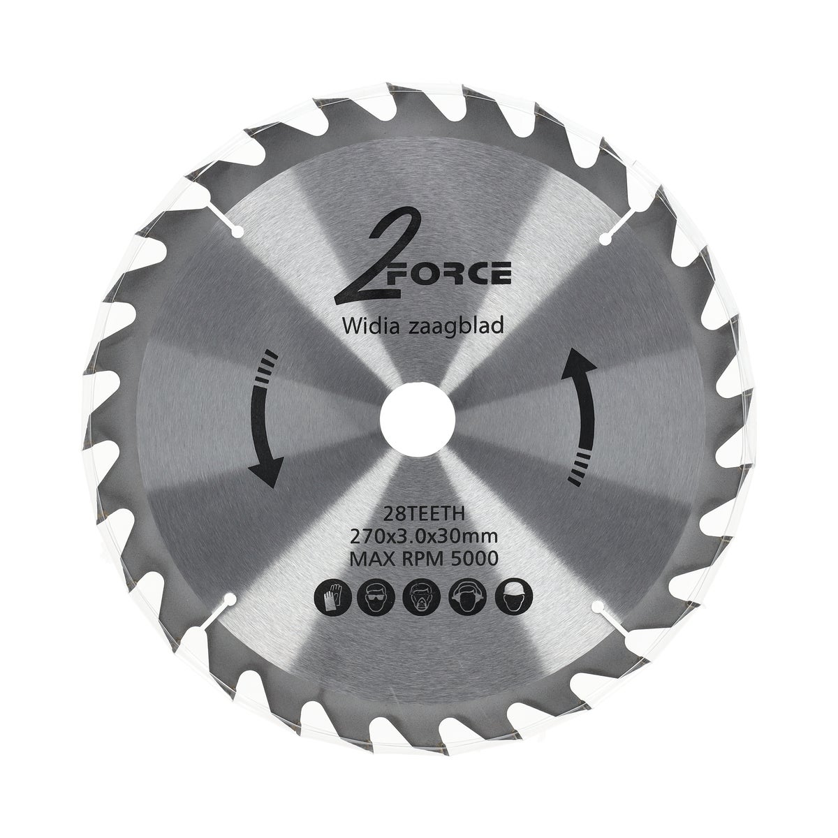 Zaagblad Ø270 mm 30as 28T 2-force Zaagblad Ø270 mm 30as 28T 2-force