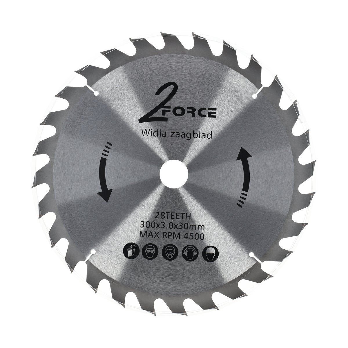 Zaagblad Ø300 mm 30as 28T 2-force Zaagblad Ø300 mm 30as 28T 2-force