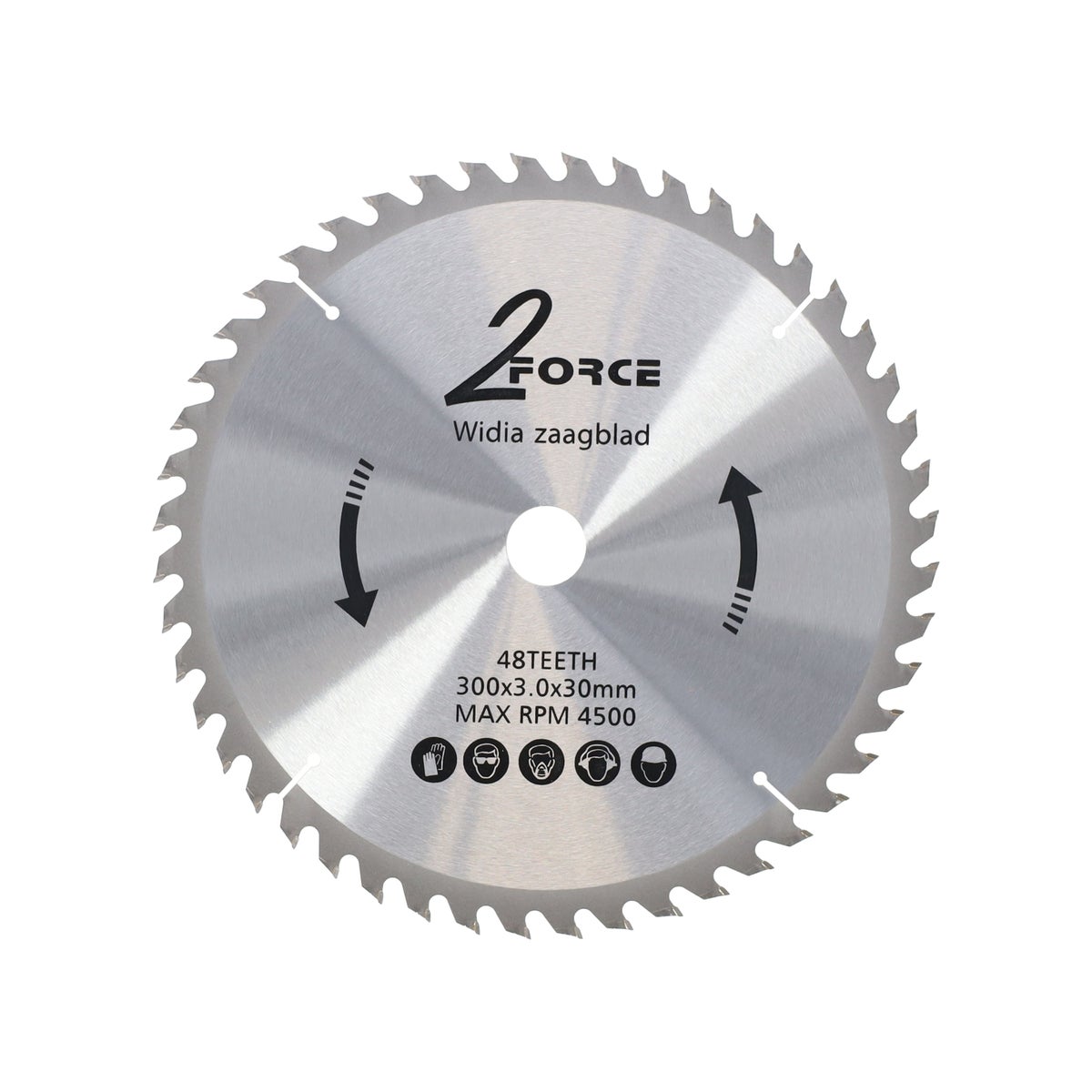 Zaagblad Ø300 mm 30as 48T 2-Force Zaagblad Ø300 mm 30as 48T 2-Force