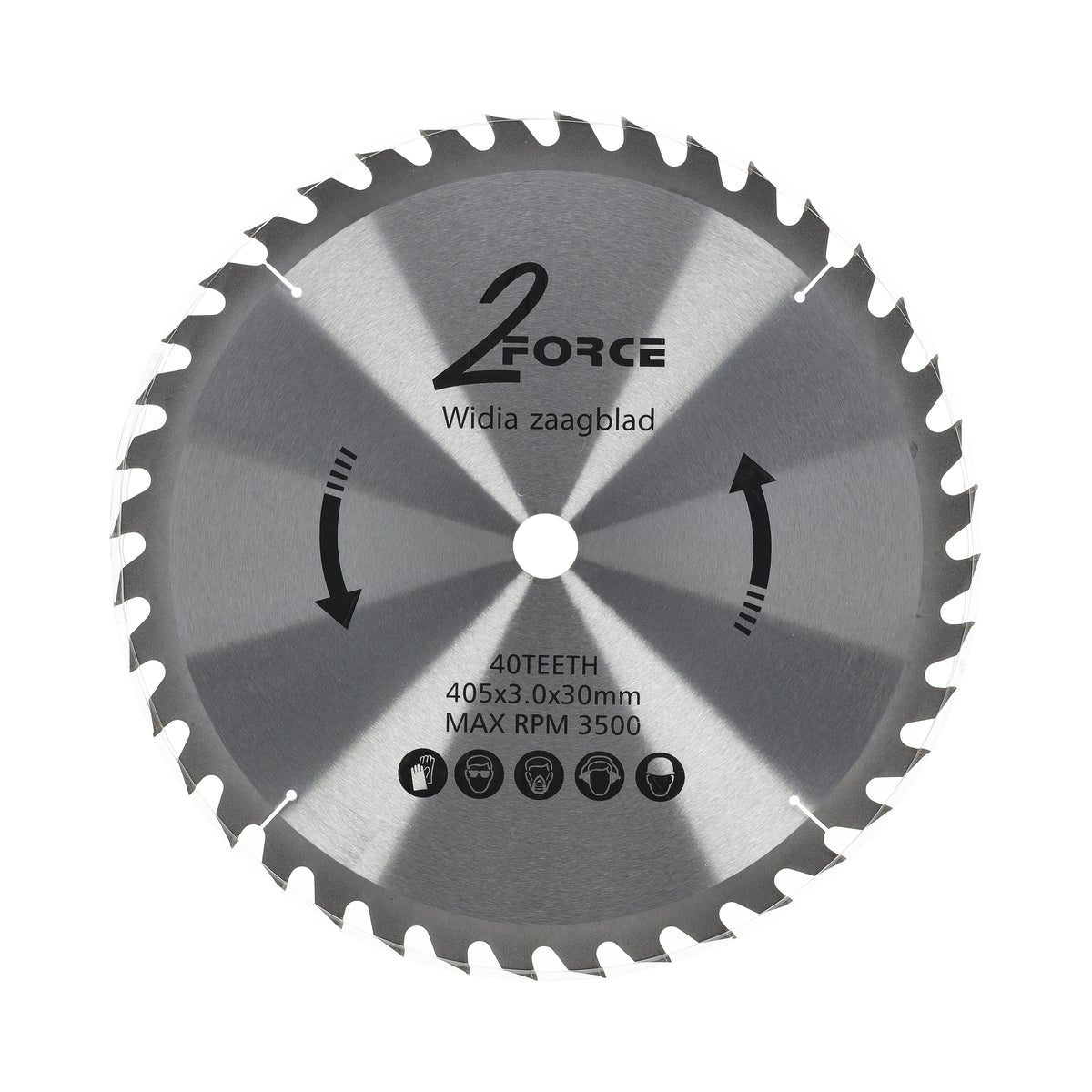 Zaagblad 405 mm 30as 40T 2-Force Zaagblad 405 mm 30as 40T 2-Force
