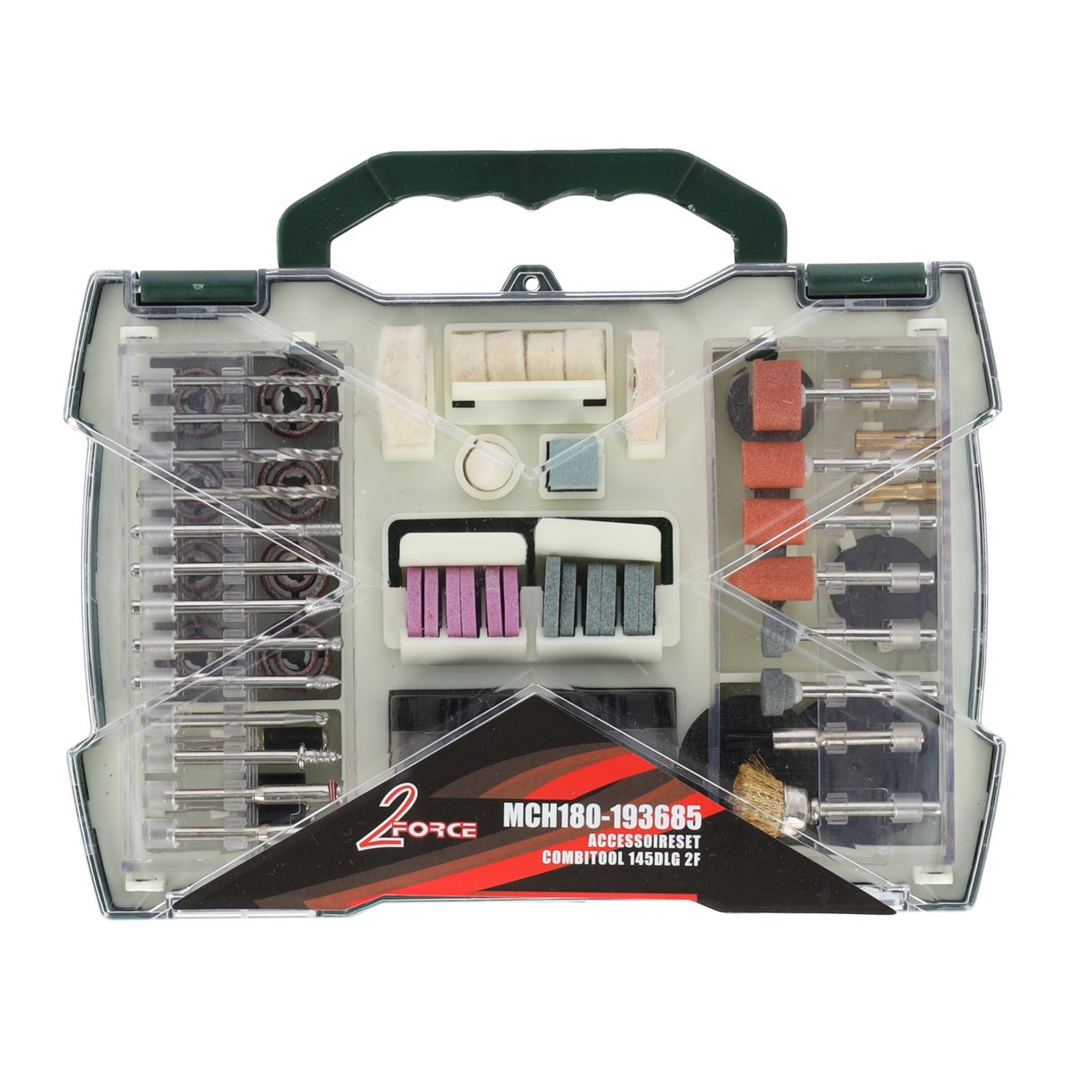 Accessoireset combitool 145-delig 2-force Accessoireset combitool 145-delig 2-force