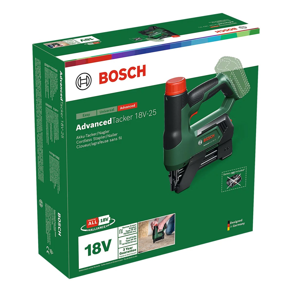 Tacker AdvancedTacker 18V Baretool Tacker AdvancedTacker 18V Baretool