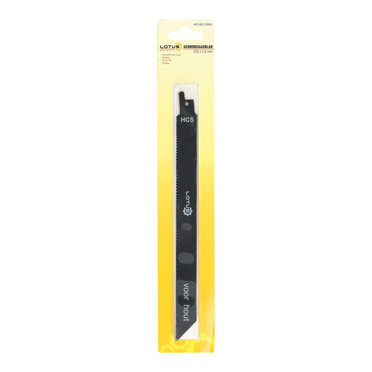 Schrobzaagblad carbon 230 mm 10-14TPI 3 stuks Schrobzaagblad carbon 230 mm 10-14TPI 3 stuks