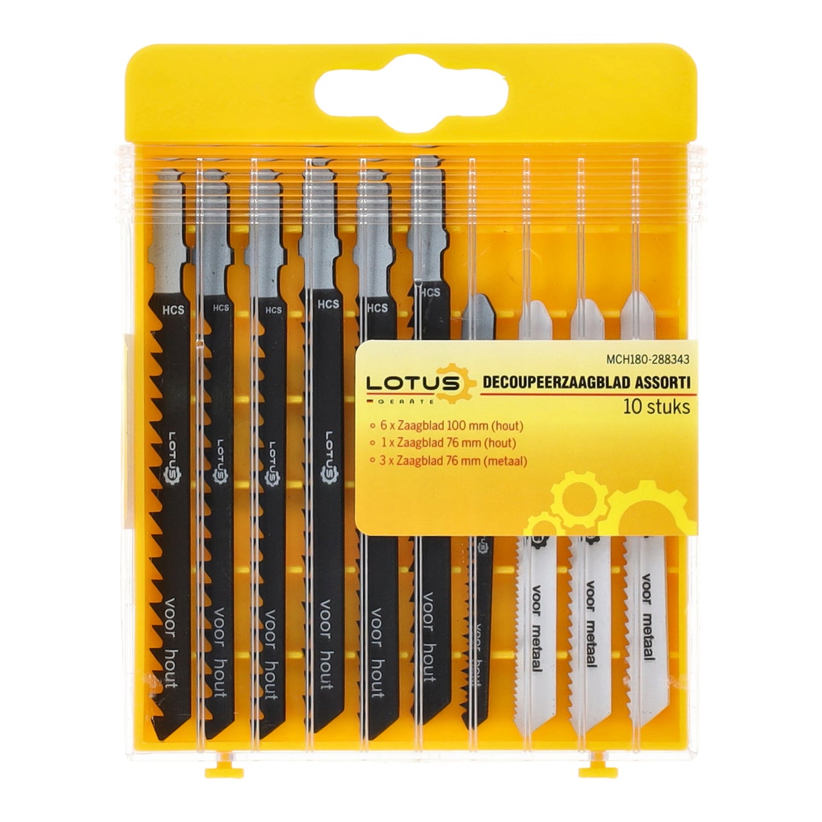 Decoupeerzaagblad 10st Lotus Decoupeerzaagblad 10st Lotus