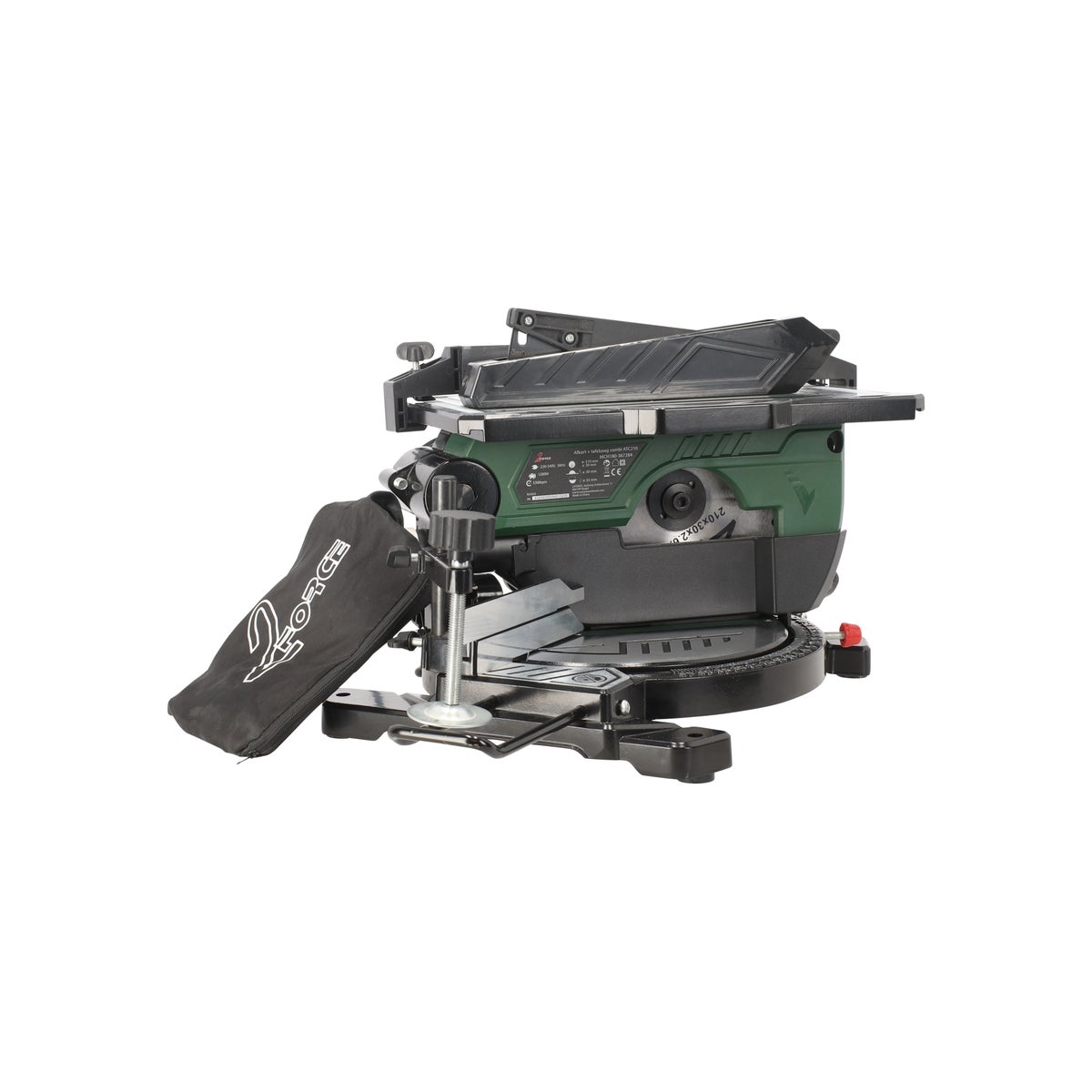 Afkortzaagmachine met tafelzaag combinatie 2-Force Afkortzaagmachine met tafelzaag combinatie 2-Force