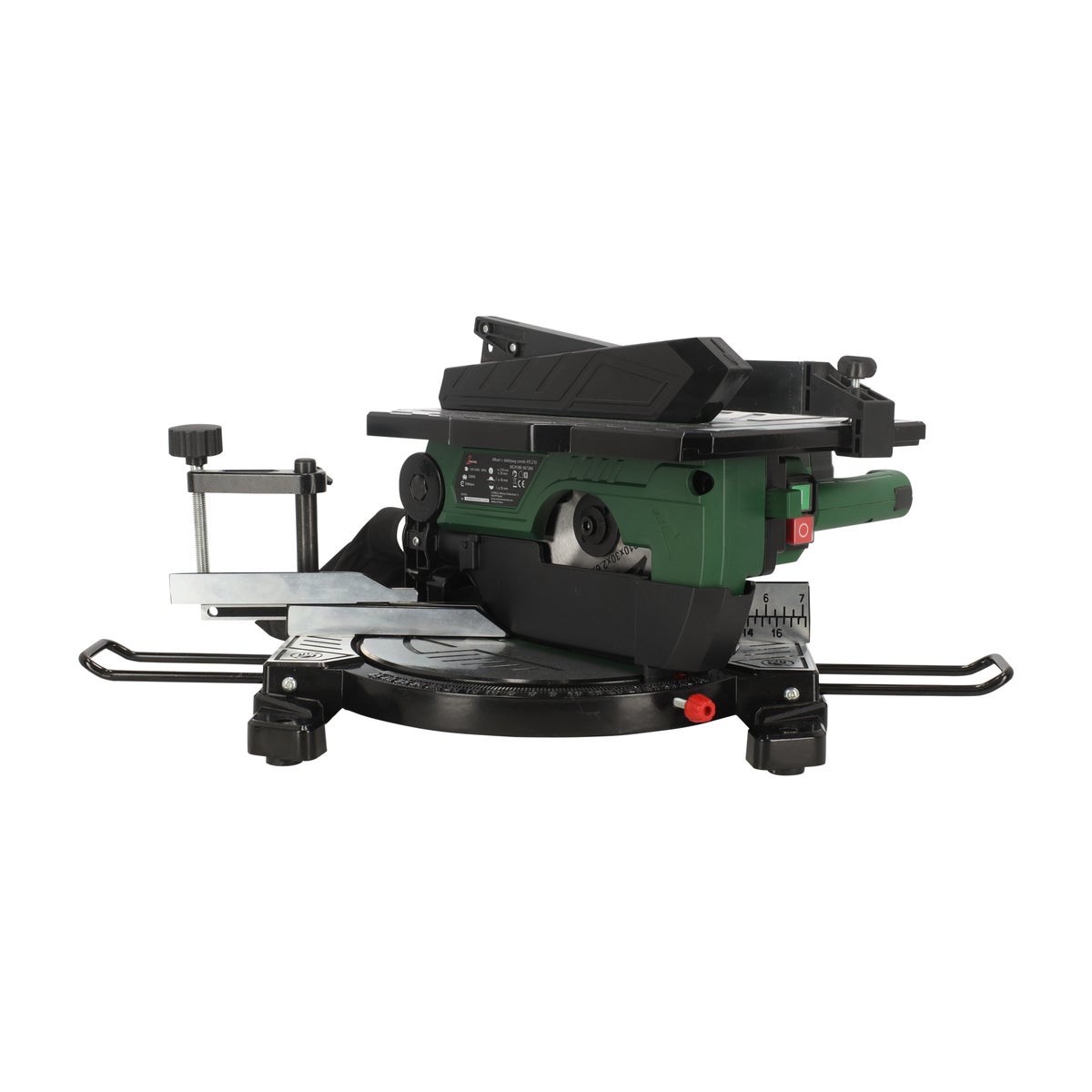 Afkortzaagmachine met tafelzaag combinatie 2-Force Afkortzaagmachine met tafelzaag combinatie 2-Force