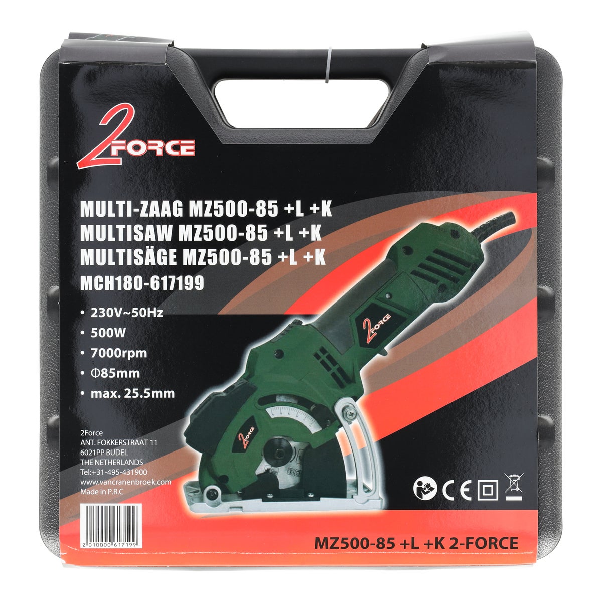 Multizaag MZ500-85 met Laser 2-Force Multizaag MZ500-85 met Laser 2-Force