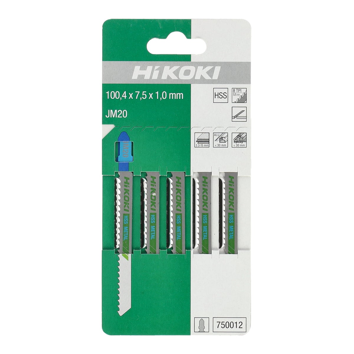 Decoupeerzaagblad JM20 5 stuks Hikoki Decoupeerzaagblad JM20 5 stuks Hikoki