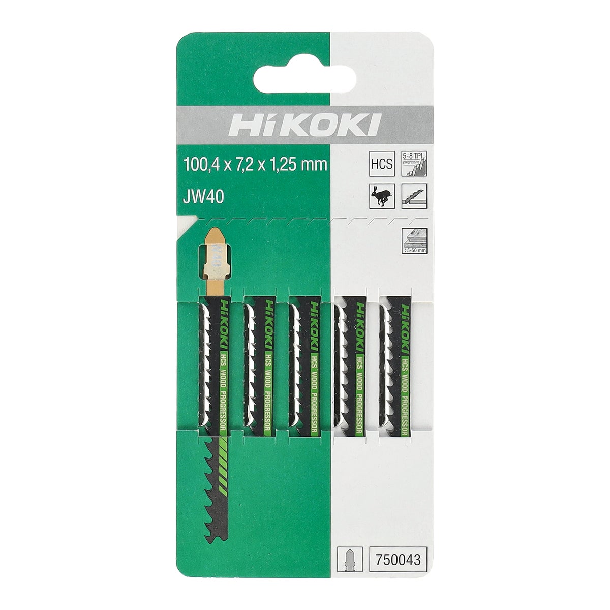 Decoupeerzaagblad JW40 5st. Hikoki Decoupeerzaagblad JW40 5st. Hikoki