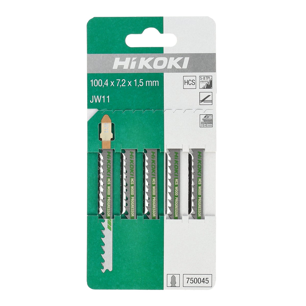Decoupeerzaagblad JW11 5 stuks Hikoki Decoupeerzaagblad JW11 5 stuks Hikoki