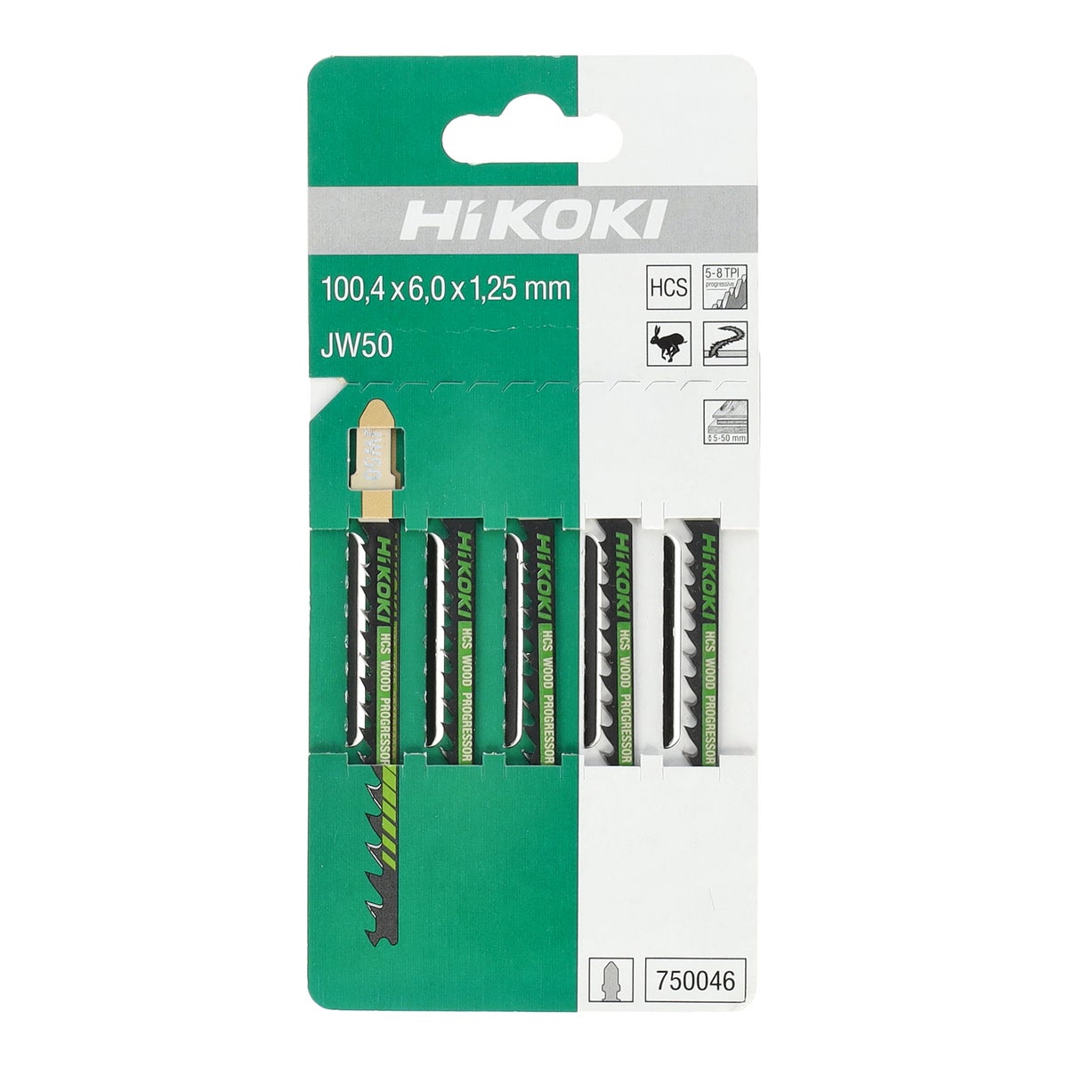 Decoupeerzaagblad JW50 5st. Hikoki Decoupeerzaagblad JW50 5st. Hikoki